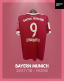 Bayern Munich 2017/18 - Home - Lewandowski #9