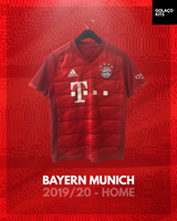 Bayern Munich 2019/20 - Home