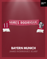 Bayern Munich - James Rodriguez - Scarf