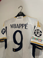 Real Madrid 2023/24 - Home - Mbappe #9 *BNWT*
