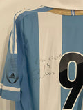 Argentina 2011/12 - Home - #9 *PLAYER ISSUE* *AUTOGRAPHED*