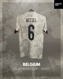 Belgium 2020 Euro Cup - Away - Witsel #6