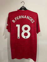 Manchester United 2020/21 - Home - B. Fernandes #18