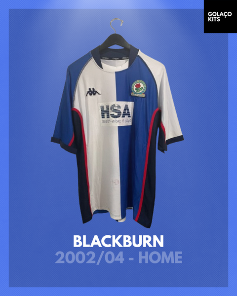Blackburn 2002/04 - Home - Cole #9 *AUTOGRAPH*