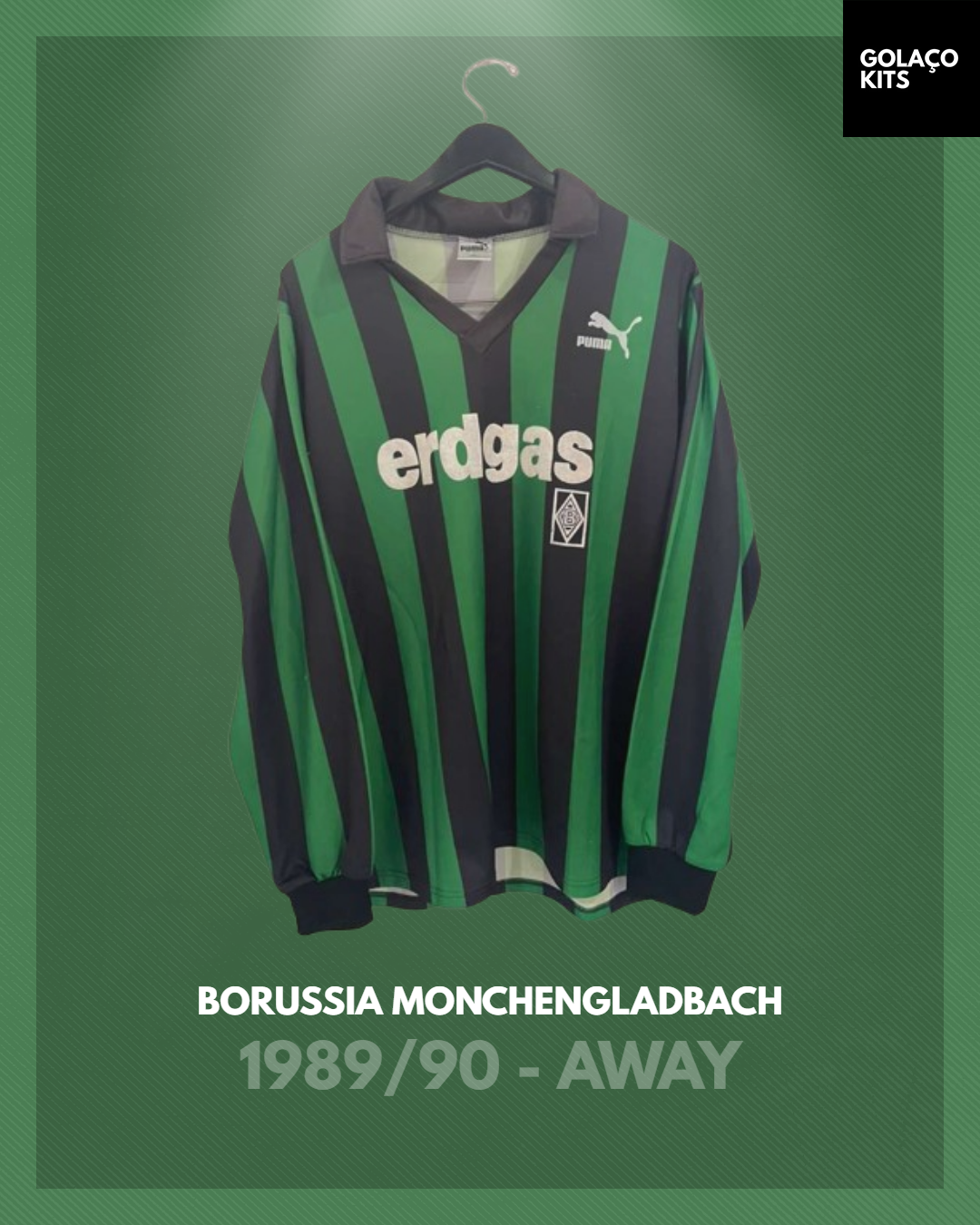 Borussia Monchengladbach 1989/90 - Away – golaçokits