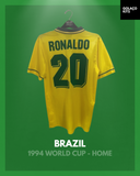 Brazil 1994 World Cup - Home - Ronaldo #20