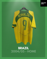 Brazil 2004/05 - Home - Ronaldo #9