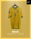 Brazil 2008/09 - Home - #5 *MATCH WORN*