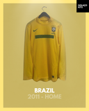 Brazil 2011 - Home - Long Sleeve *PLAYER ISSUE* *BNWT*