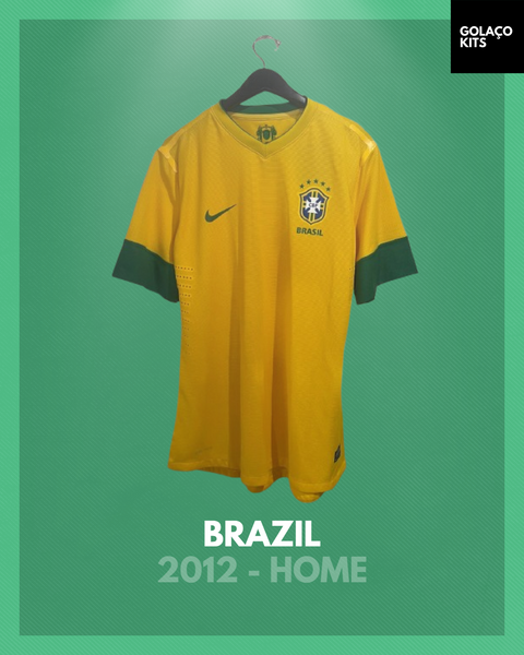 Brazil 2012 - Home *PLAYER ISSUE* *BNWT*