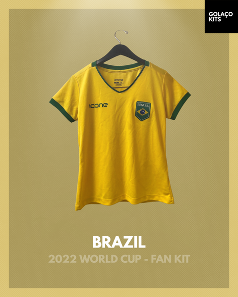 Brazil 2022 World Cup WHITE Jersey