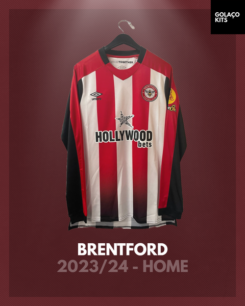 Brentford 2023/24 - Home - Long Sleeve *BNWT*