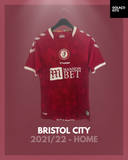 Bristol City 2021/22 - Home *PLAYER ISSUE*