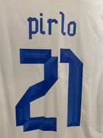 Italy 2012 Euro Cup - Away - Long Sleeve - Pirlo #21