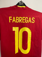 Spain 2016 Euro Cup - Home - Fabregas #10