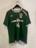 Mexico Olympic Team 2007/08 - Home - Aldrete #14 *MATCH ISSUE*