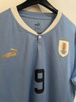 Uruguay 2022 World Cup - Home - L. Suarez #9 *PLAYER ISSUE*