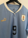 Uruguay 2022 World Cup - Home - L. Suarez #9 *PLAYER ISSUE*