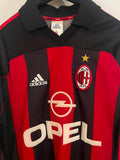 AC Milan 2000/01 - Home - Simone #69 *AUTOGRAPHED*