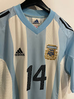 Argentina 2002 World Cup - Home - Simeone #14
