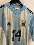 Argentina 2002 World Cup - Home - Simeone #14