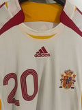 Spain 2006 World Cup - Away - Long Sleeve - #20 *PLAYER ISSUE*