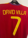 Spain 2010 World Cup - Home - David Villa #7