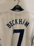 England 2002 World Cup - Home - Beckham #7