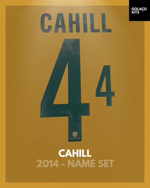 Cahill 2014 - Home - Name Set