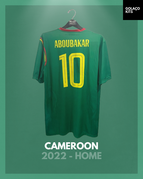 Cameroon 2022 - Home - Aboubakar #10 *BNWT*