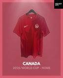 Canada 2026 World Cup - Home *PLAYER ISSUE* *BNWT*