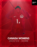Canada Womens 2021/22 - Home - Womens