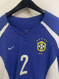Brazil Womens 2003 - Away - Long Sleeve - Tatiana #2 *MATCH ISSUE*