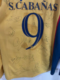 America 2007/08 Copa Sudamericana Final - Home - Long Sleeve - S. Cabañas #9 *MATCH ISSUE* *AUTOGRAPHED*