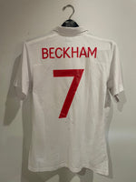 England 2010 World Cup - Home - Beckham #7