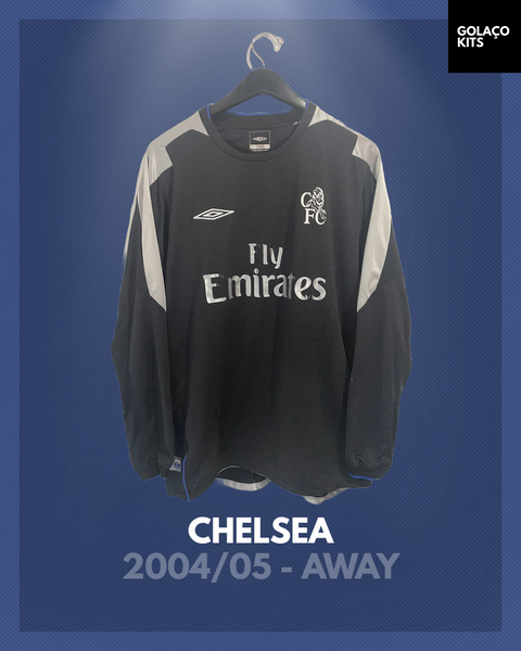 Chelsea 2004 05 Away Long Sleeve golacokits