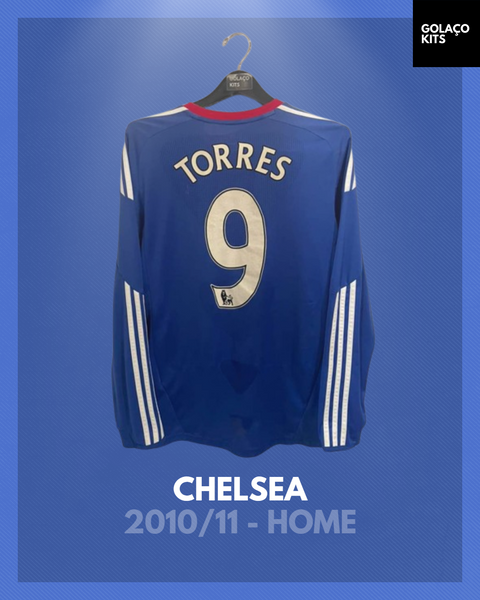 Chelsea 2010/11 - Home - Long Sleeve - Torres #9