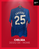 Chelsea 2025/26 - Home - Caicedo #25