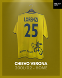 Chievo Verona 2001/02 - Home - Lorenzi #25 *MATCH ISSUE*