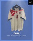 Chile 1998 World Cup - Away - #11 *MATCH ISSUE*