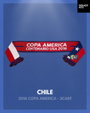 Chile 2016 Copa America - Scarf *BNWT*