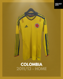 Colombia 2011/13 - Home - Long Sleeve *PLAYER ISSUE*
