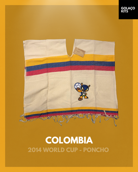 Colombia 2014 World Cup - Poncho *BNWT*