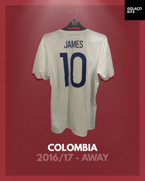 Colombia 2016/17 - Away - James #10 *PLAYER ISSUE*