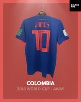 Colombia 2018 World Cup - Away - James #10
