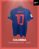 Colombia 2018 World Cup - Away - James #10