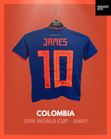 Colombia 2018 World Cup - Away - James #10