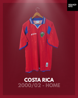 Costa Rica 2000 Gold Cup - Home
