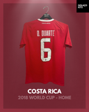 Costa Rica 2018 World Cup - Home - O. Duarte #6