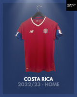 Costa Rica 2022/23 - Home - Womens